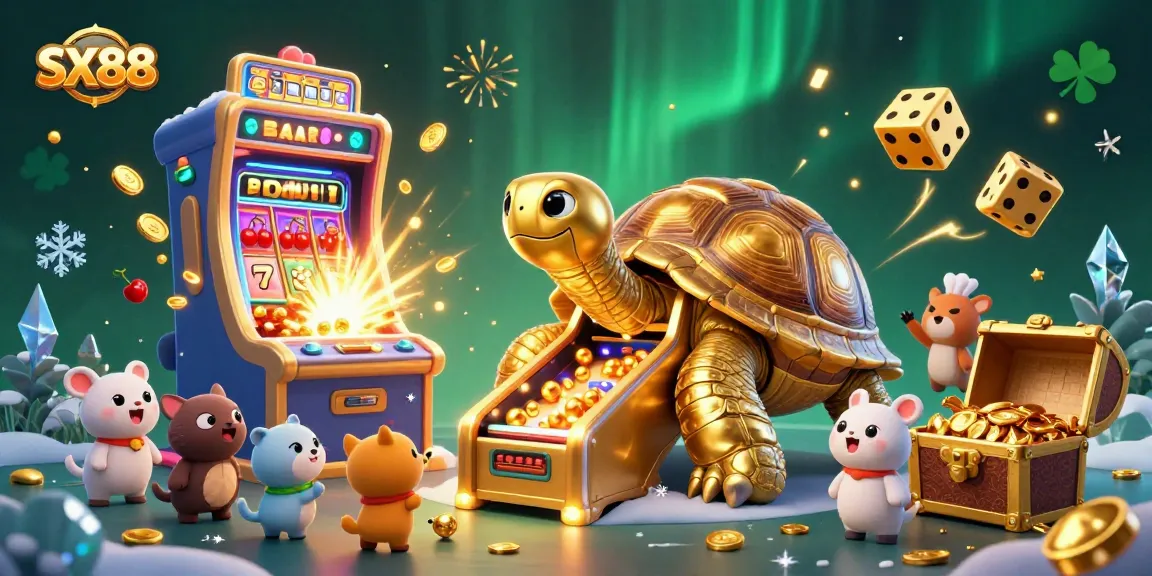 Engage with SX88's colorful slot machine fun featuring thrilling jackpots and vibrant casino animations.