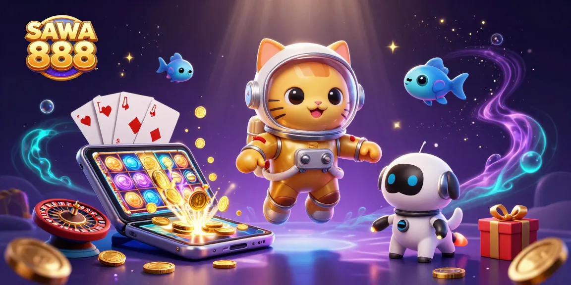 SAWA 888 offers thrilling enjoyment, featuring vibrant slots with captivating graphics and bonus games.