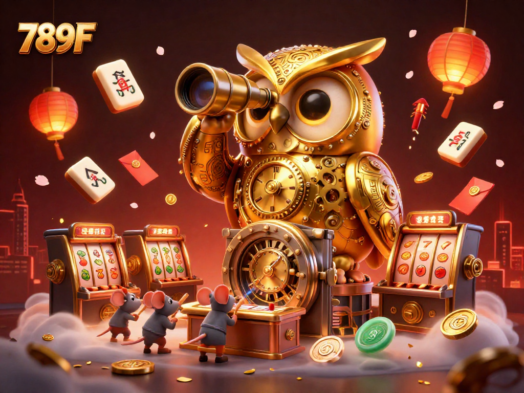 Join the excitement at 789F with a vibrant illustration showcasing casino elements and rich details.