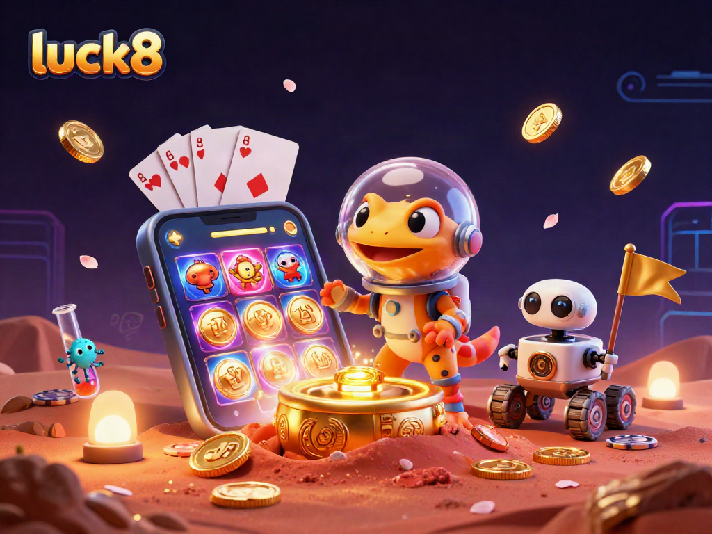 Experience luck8 in this vibrant Martian casino adventure with exciting game elements!