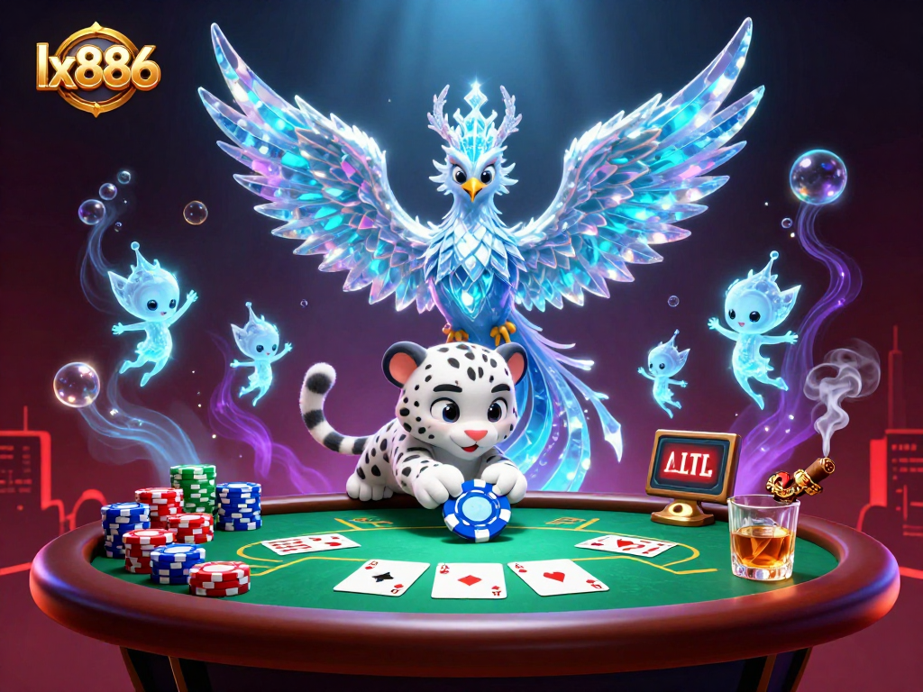 Engage with thrilling action at lx886, where a phoenix and playful snow leopard ignite the gaming scene.