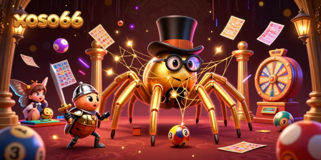 Xoso66 brings excitement to online lottery with vibrant characters and dynamic games