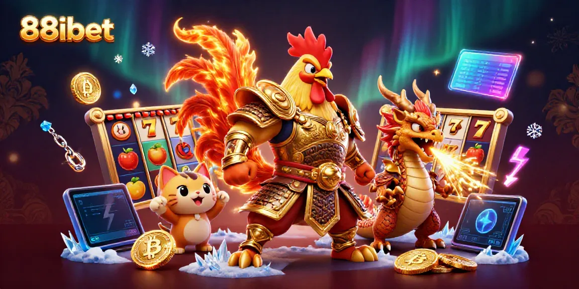 Experience exhilarating slots with 88ibet through dynamic scenes of roaring gameplay and vibrant rewards.