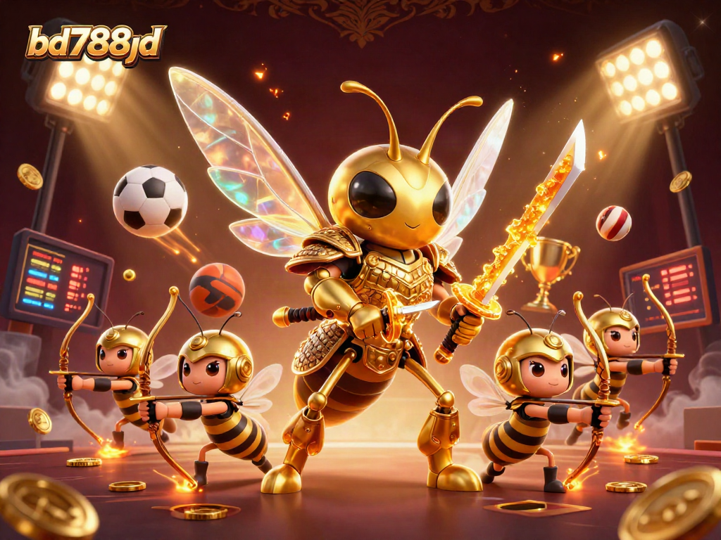 Engage in thrilling betting action with bd788bd's vibrant casino-themed scene