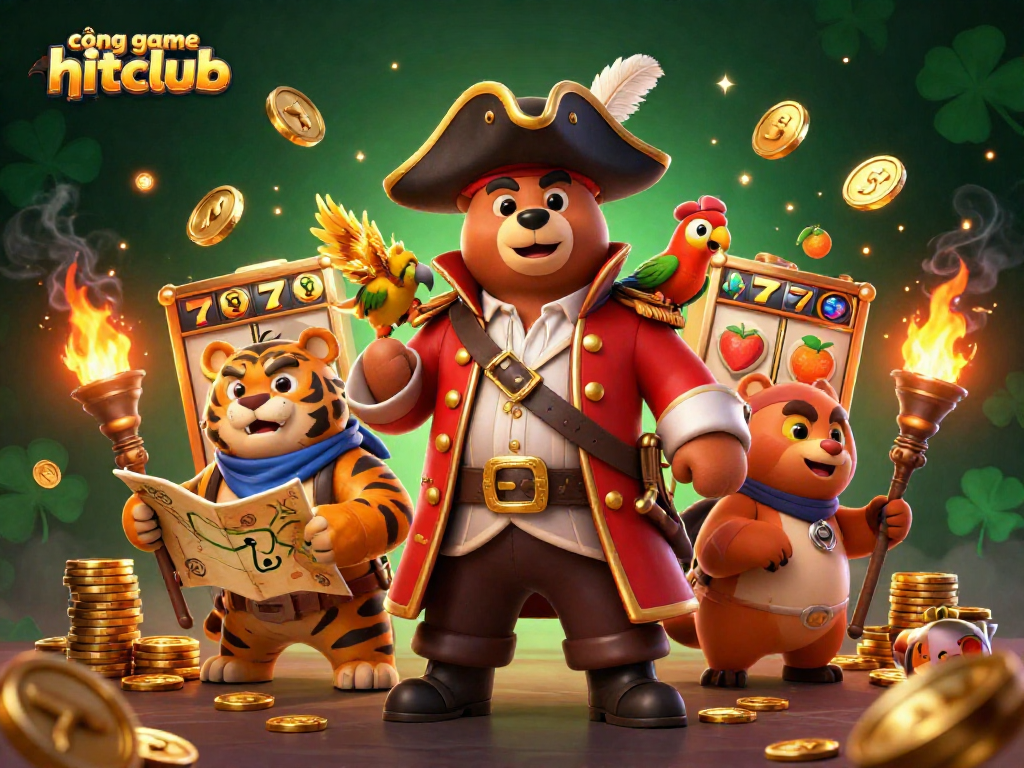 Experience the thrill of cổng game hitclub with vibrant slots and dynamic characters in an engaging casino world.