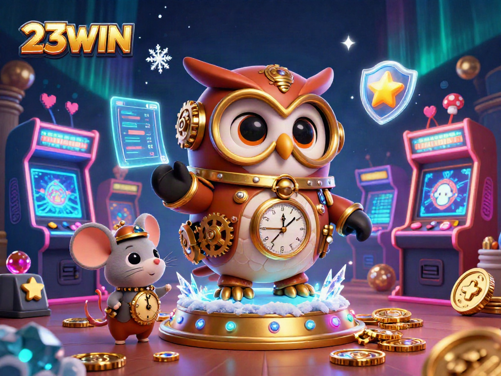 Engage in thrilling gaming experiences at 23WIN with captivating casino visuals and dynamic designs.