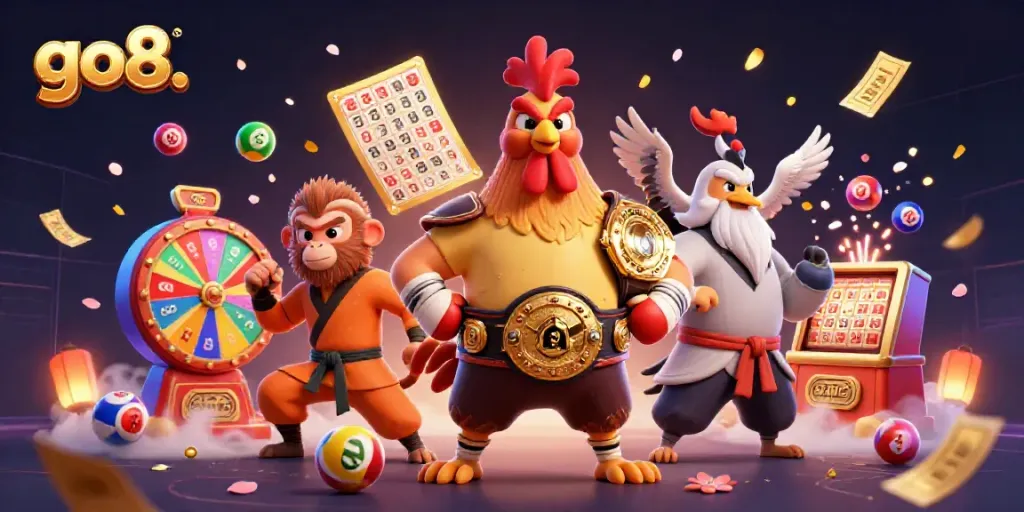 Experience the excitement of go8. with dynamic casino elements and vibrant characters.