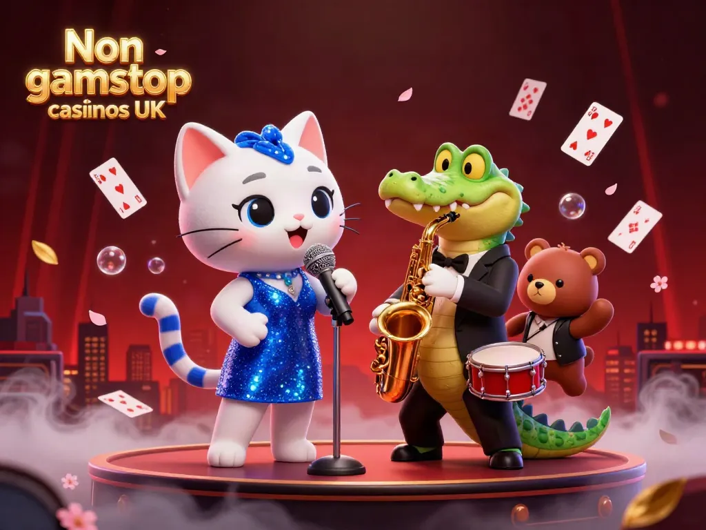 Experience the vibrant energy of Non gamstop casinos UK with a vibrant 3D jazz scene.