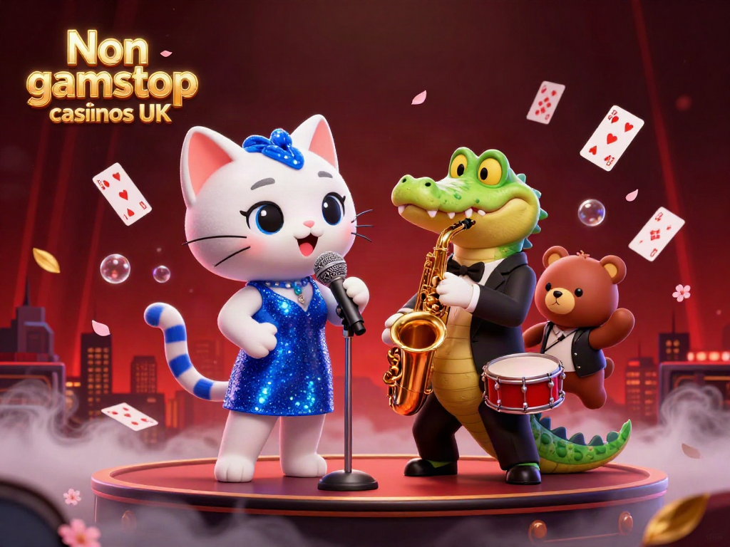Experience the vibrant energy of Non gamstop casinos UK with a vibrant 3D jazz scene.