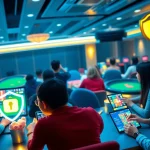 Engaged players exploring the vvvwin88.live platform, highlighting safety and excitement in online gambling.