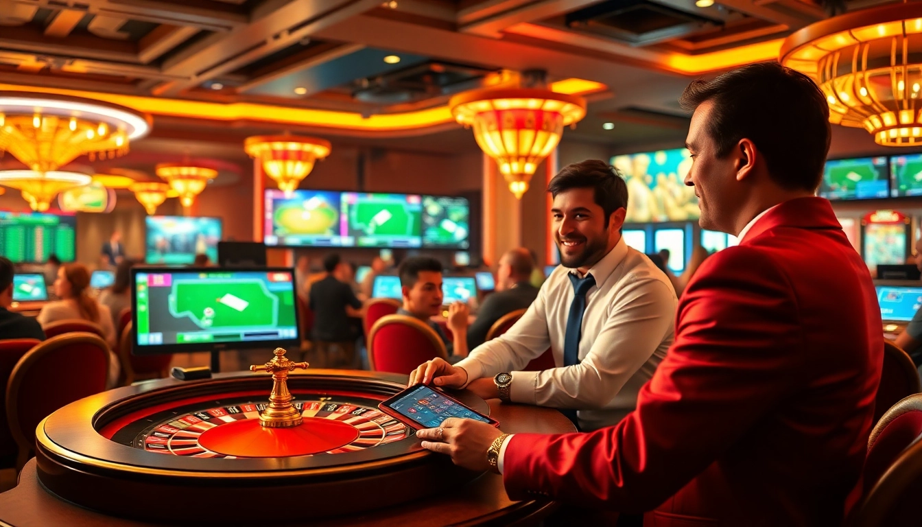 Players enjoying a secure online gambling experience at good88.hu.net with engaging games and friendly dealers.
