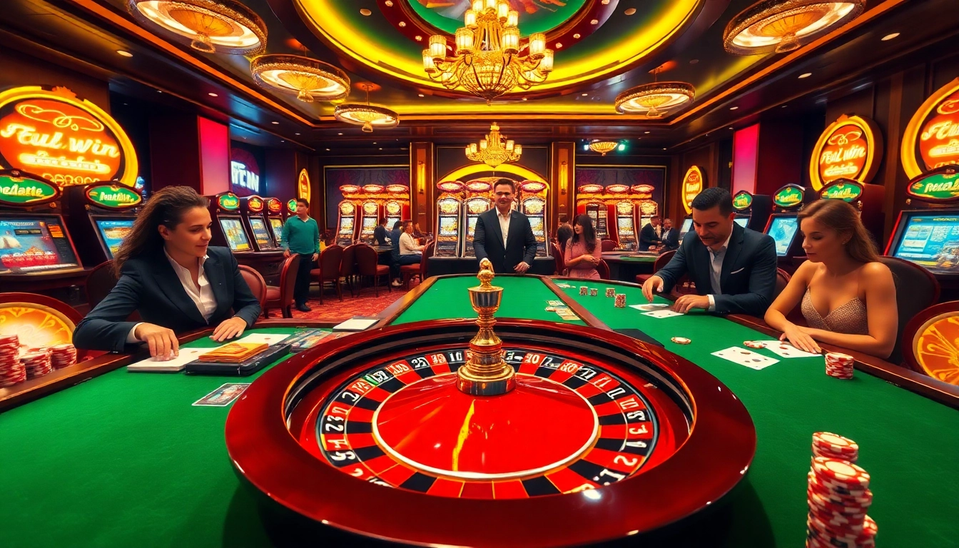 Experience the thrill of winning at 555win with high-stakes betting at a luxurious casino table.