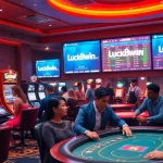 Experience the excitement of online gaming at luck8win.live with vibrant casino activities.