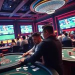 Exciting online gaming experience at sbobet.dance with players enjoying poker and sports betting.