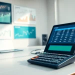 A focus on innovative Betting Tools and Calculators on a sleek workstation.