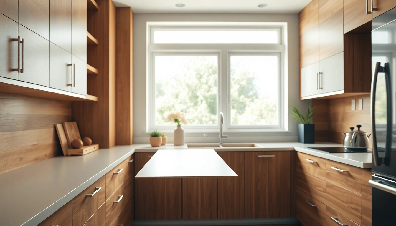 Transforming cabinets with expert refacing in Clearwater FL, showcasing craftsmanship and quality.