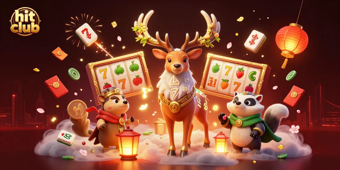 Engage in the hit club experience with vibrant slot elements and enchanting casino characters.