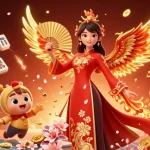 Bet on five88 with exciting characters and vibrant casino elements in an immersive 3D illustration.