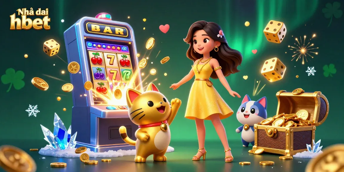 Experience vibrant gaming excitement at Nhà cái hbet with golden coins and jackpot thrills.