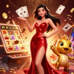 Experience fabet with vibrant gaming elements amidst a captivating Asian casino atmosphere.
