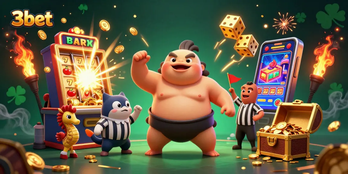 Experience the thrilling world of 3bet with a vibrant underwater casino scene filled with excitement and winning opportunities.