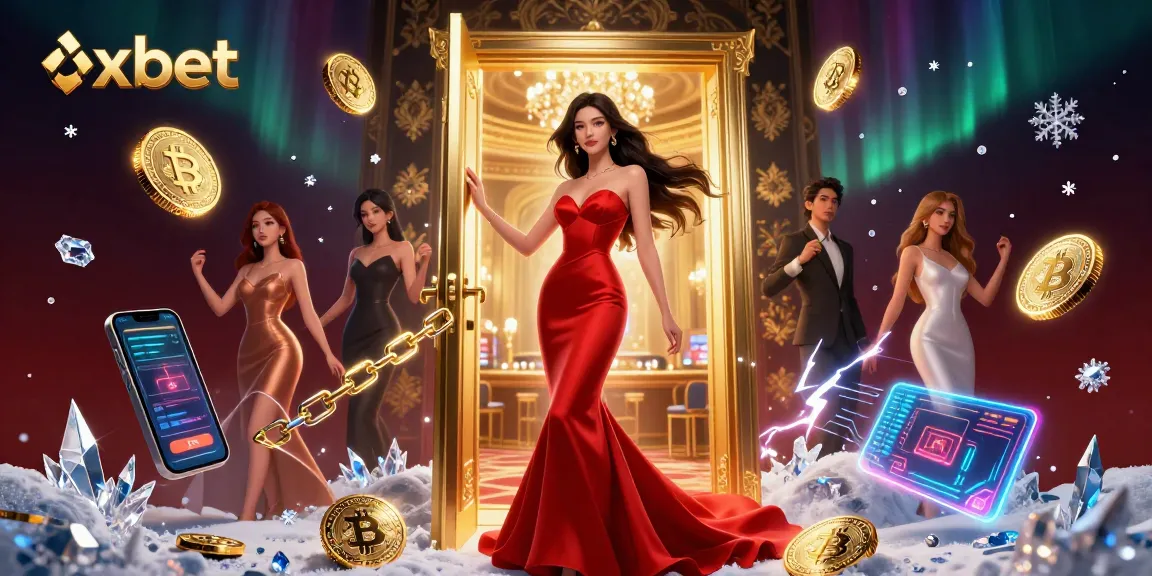 Engage in thrilling play at oxbet, illuminated by vibrant Bitcoin and Ethereum elements.