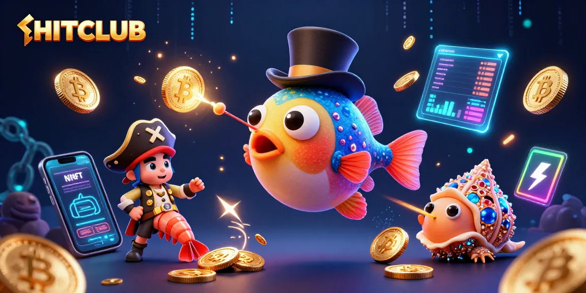 Engage with HITCLUB by collecting treasures in a vibrant underwater casino adventure.
