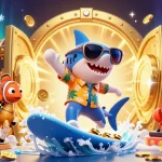 Experience topbet's thrilling world of online slots with a vibrant 3D scene filled with treasures.