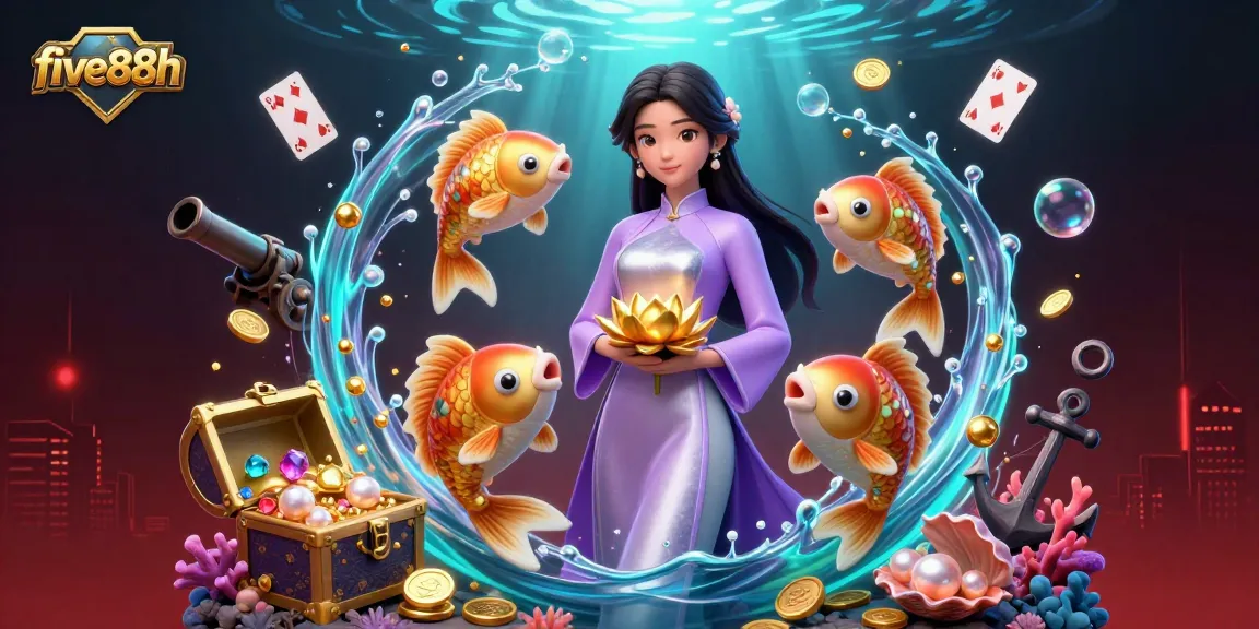 Experience intuitive gameplay at five88h with vibrant underwater-themed gambling elements.
