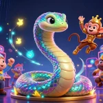Engage with DA88's vibrant 3D casino scene featuring a rainbow serpent and monkey king.