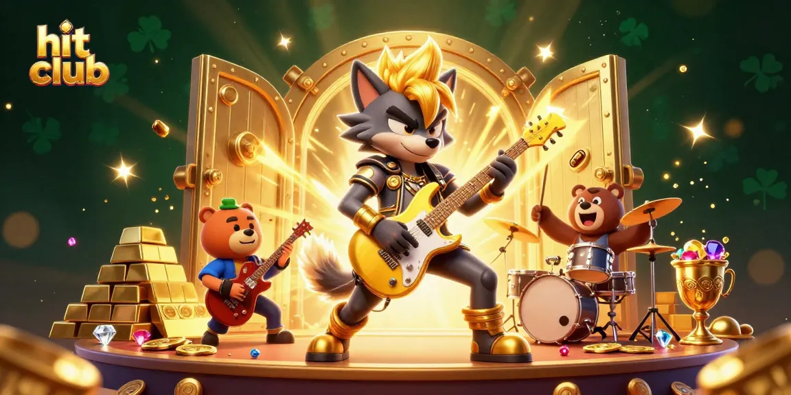 Experience high-stakes action at hit club with cartoon characters in a vibrant casino setting.
