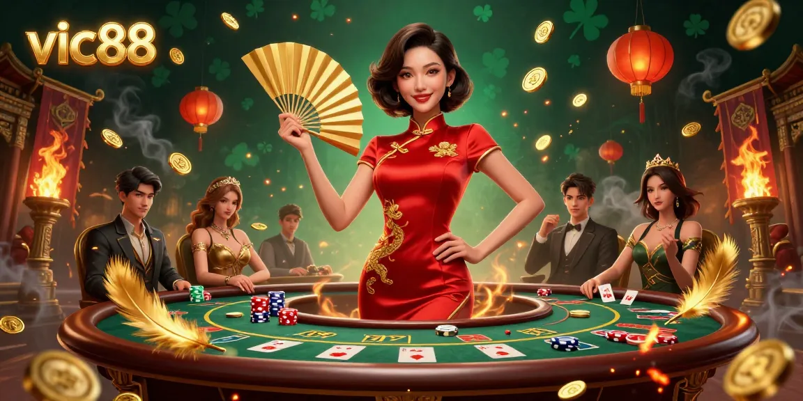 Engage in thrilling gameplay at vic88 with vibrant casino elements and stunning visuals.