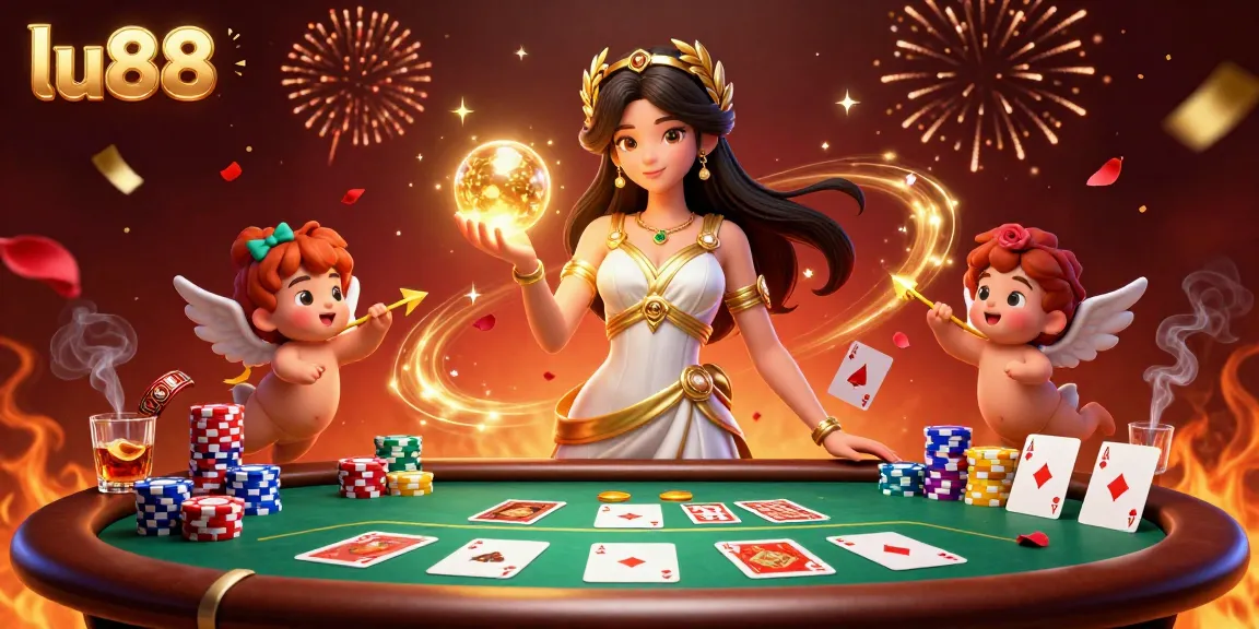 Experience thrilling actions and vibrant visuals at lu88 casino, featuring games and golden rewards.