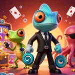 Join the excitement with VK88 Com, where colorful slot reels and adventurous characters bring casino gaming to life.