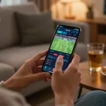 Engaging with dh 88 sports betting mobile app displaying live odds and stats