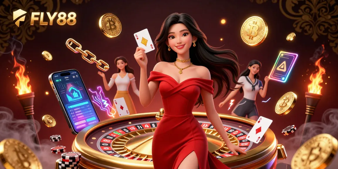 Play to win at FLY88 with exciting games and vibrant casino atmosphere.