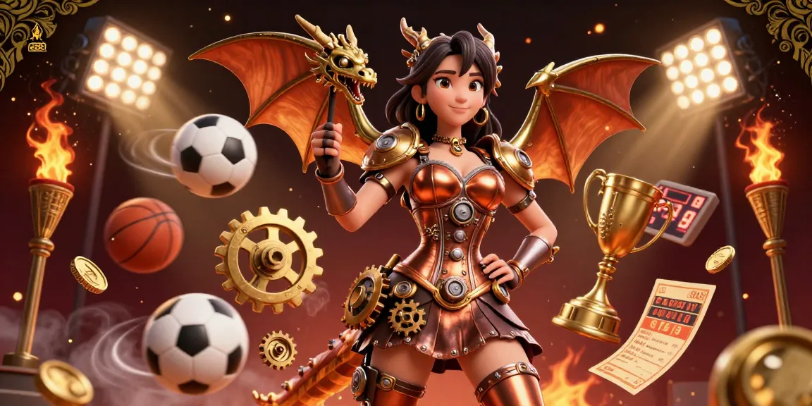 Experience the thrill of SC88 with a stunning steampunk scene featuring dynamic sports elements and rich gaming details.