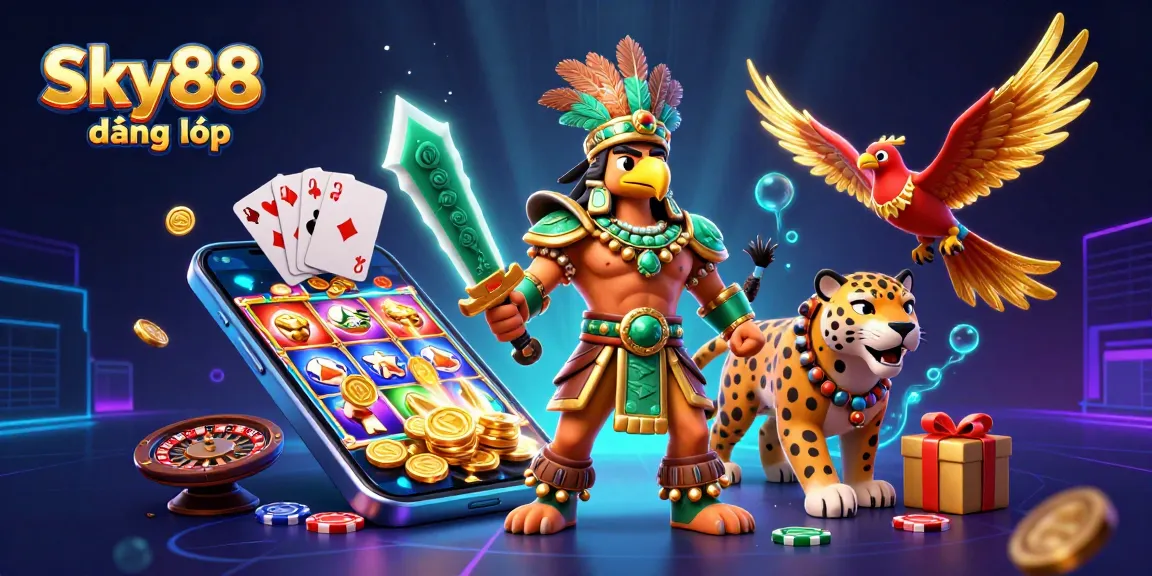 Engage with thrilling slot action on Sky88 đăng nhập featuring dynamic gaming elements.