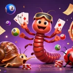 Engage with 84WIN's dynamic gaming experience featuring exciting characters and colorful game elements.