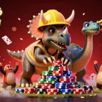 Experience trực tiếp bóng đá live betting action with triceratops, celebrating sports events and excitement!