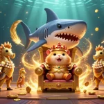 Experience thrilling winning moments with la68 in this vibrant underwater casino scene.