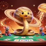 Engage in gambling excitement at Trang Chủ vin88 with space-themed roulette and astronaut mice betting.
