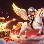 Engage in thrilling gameplay at z188 com with slots and a celestial adventure in this vibrant illustration.