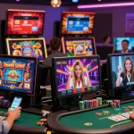 Dynamic online casino experience at https://being-there.org.uk/ showcasing players engaged in credit card gaming with vibrant atmosphere.