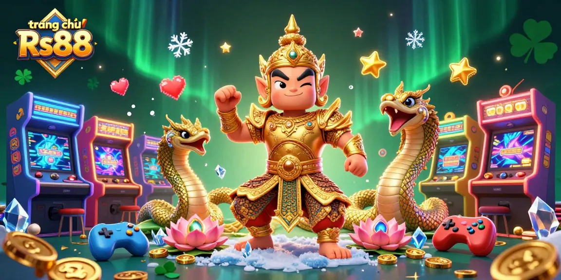 Experience the vibrant gaming atmosphere at trang chủ Rs88 with exquisite characters and glowing game elements.