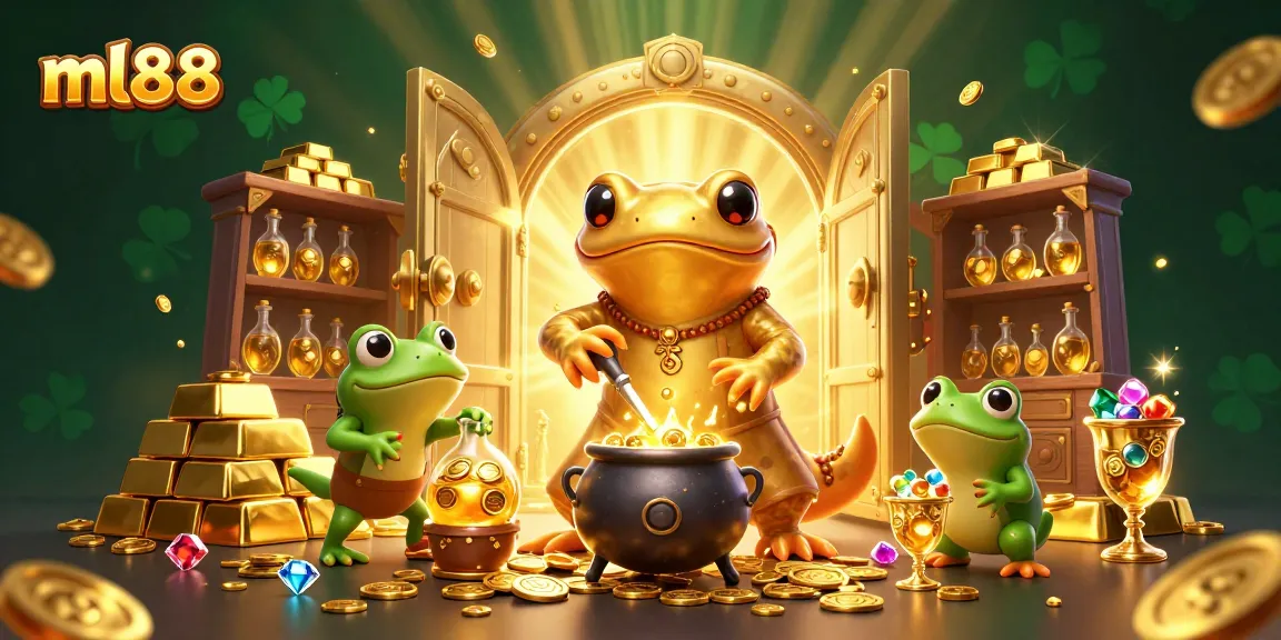 Experience ml88's enchanting casino magic with golden alchemist and his mystical gold transformations.
