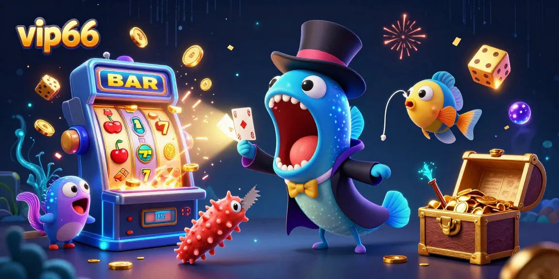Catch the excitement of vip66 with 3D characters showcasing thrilling casino action!